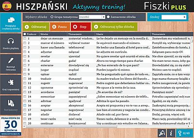 Hiszpański Fiszki PLUS dla początkujących 3 - zadania