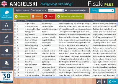 Angielski Fiszki PLUS Kolokacje - ćwiczenie 1