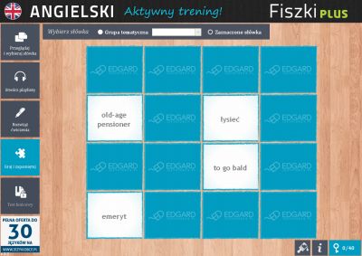 Angielski Fiszki PLUS Kolokacje - ćwiczenie 3