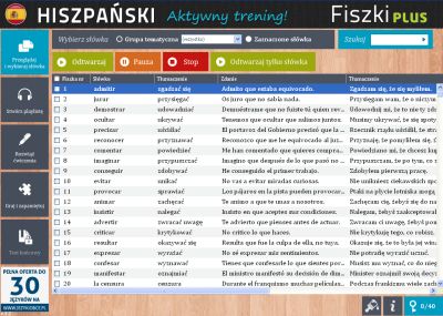 Hiszpański Fiszki PLUS dla średnio zaawansowanych 2 - zadania