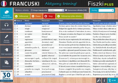 Francuski Fiszki PLUS dla średnio zaawansowanych 2 - zadania