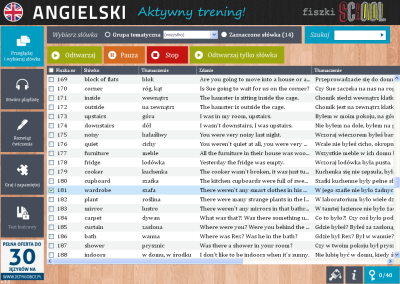 Angielski Fiszki SCHOOL Etap 2 Do you enjoy watching action films? - ćwiczenie 2
