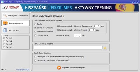słówka nauka hiszpańskiego