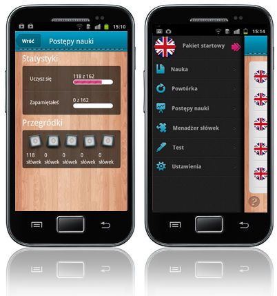 iFiszki+ Angielski - aplikacja mobilna - kurs języka angielskiego