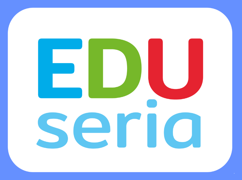 Logo EDUserii - nowa linia produktów edukacyjnych Kapitana Nauki dla dzieci w wieku 7-11 lat