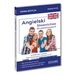 Okładka książki Angielski. Słownictwo dla zaawansowanych Wydawnictwa EDGARD