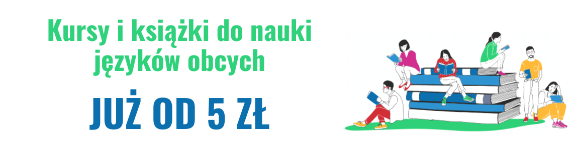 Książki do nauki języków obcych już od 5 zł