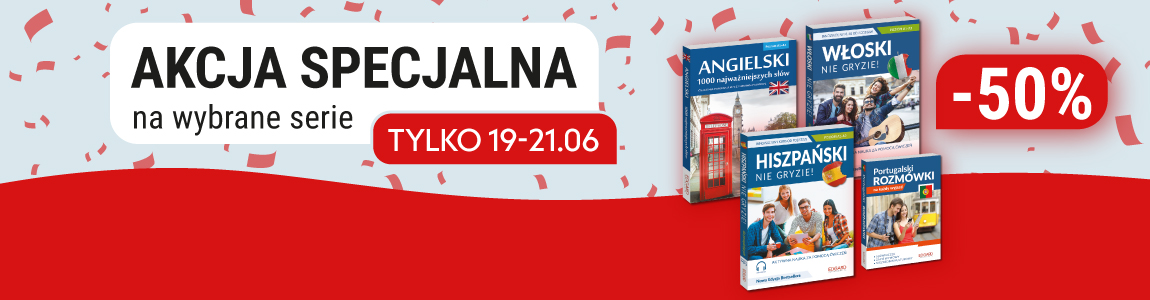 Akcja specjalna na wybrane serie -50% Języki Obce