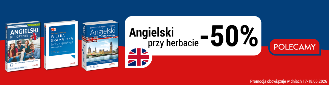 Angielski 50% taniej w dniach 17-18.05.2026 Języki Obce Egdard