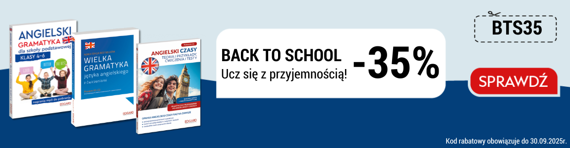 Back to school - książki do nauki angielskiego Języki Obce