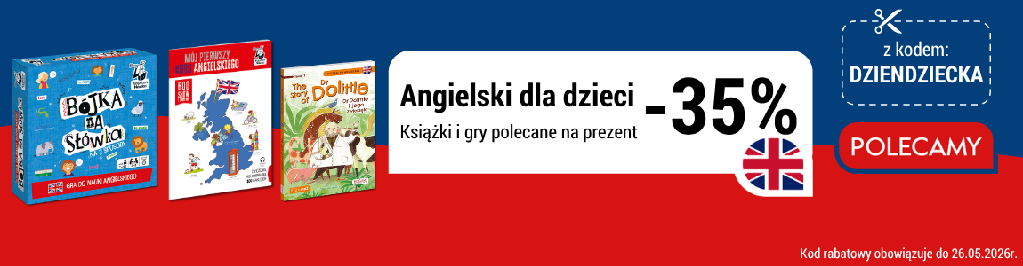 Prezenty na Dzień Dziecka Książki i Gry do angielskiego Języki Obce Edgard