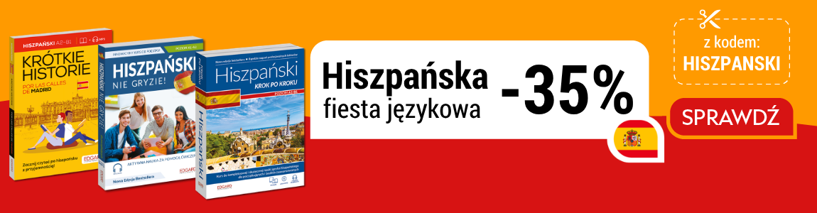 Dzień języka hiszpańskiego -30% na ofertę do nauki hiszpańskiego Języki Obce Edgard