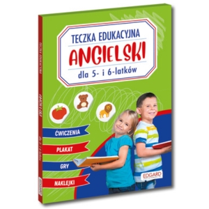 Okładka książki Angielski. Teczka edukacyjna. Dla 5– i 6-latków