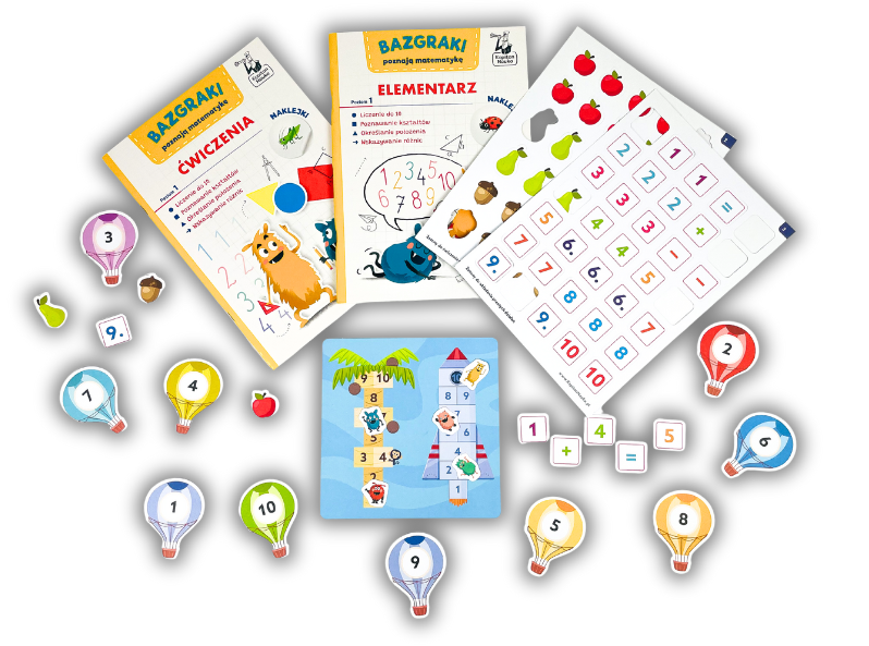 Bazgraki matematyka teczka edukacyjna