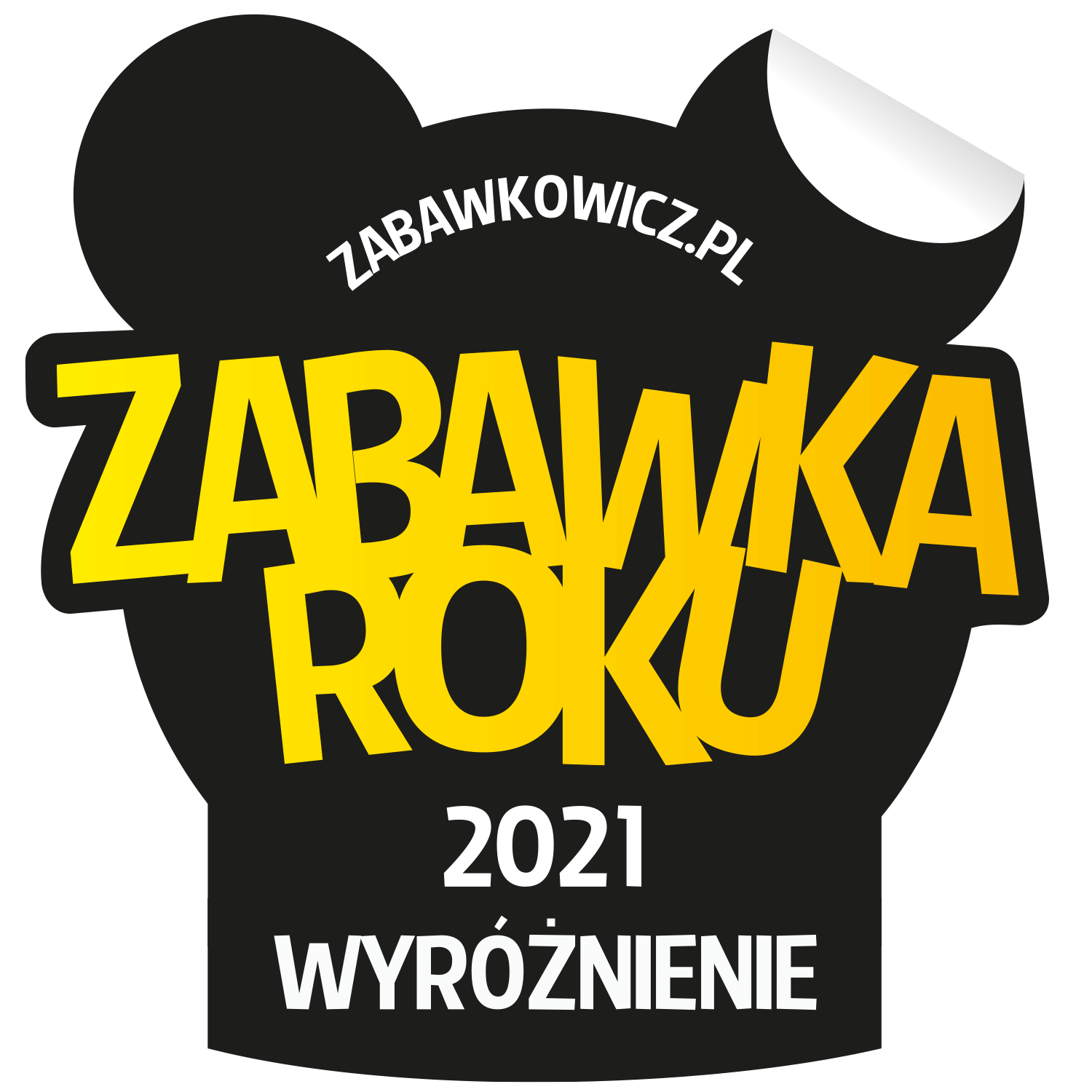 Wyróżnienie w XII edycji konkursu Zabawka Roku 2021