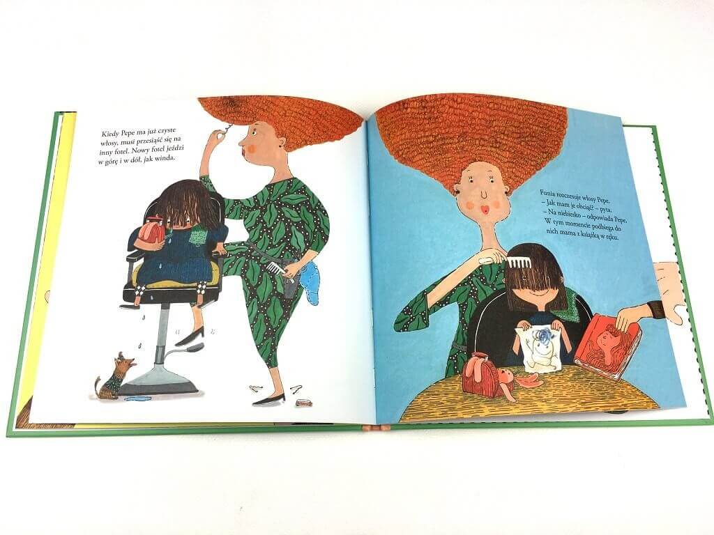 pepe idzie do fryzjera - książka dla dzieci