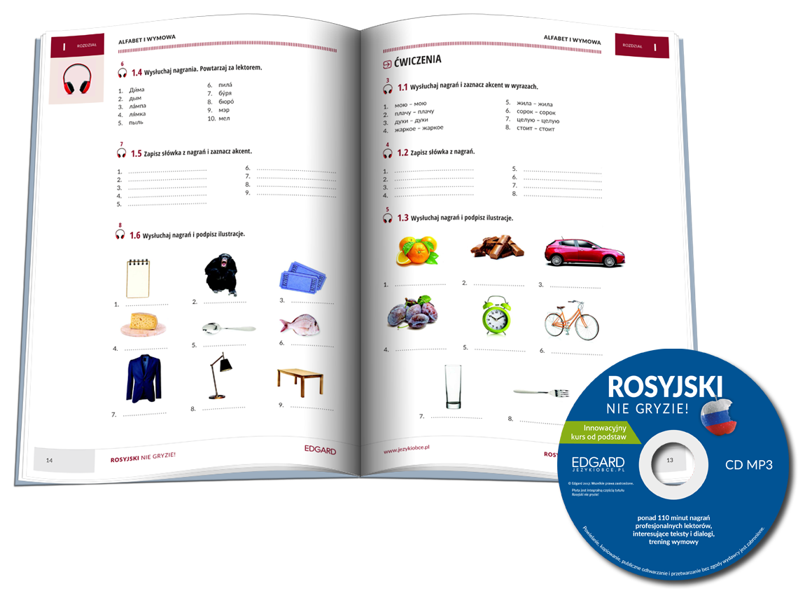 Rosyjski nie gryzie! Kurs do nauki rosyjskiego od podstaw